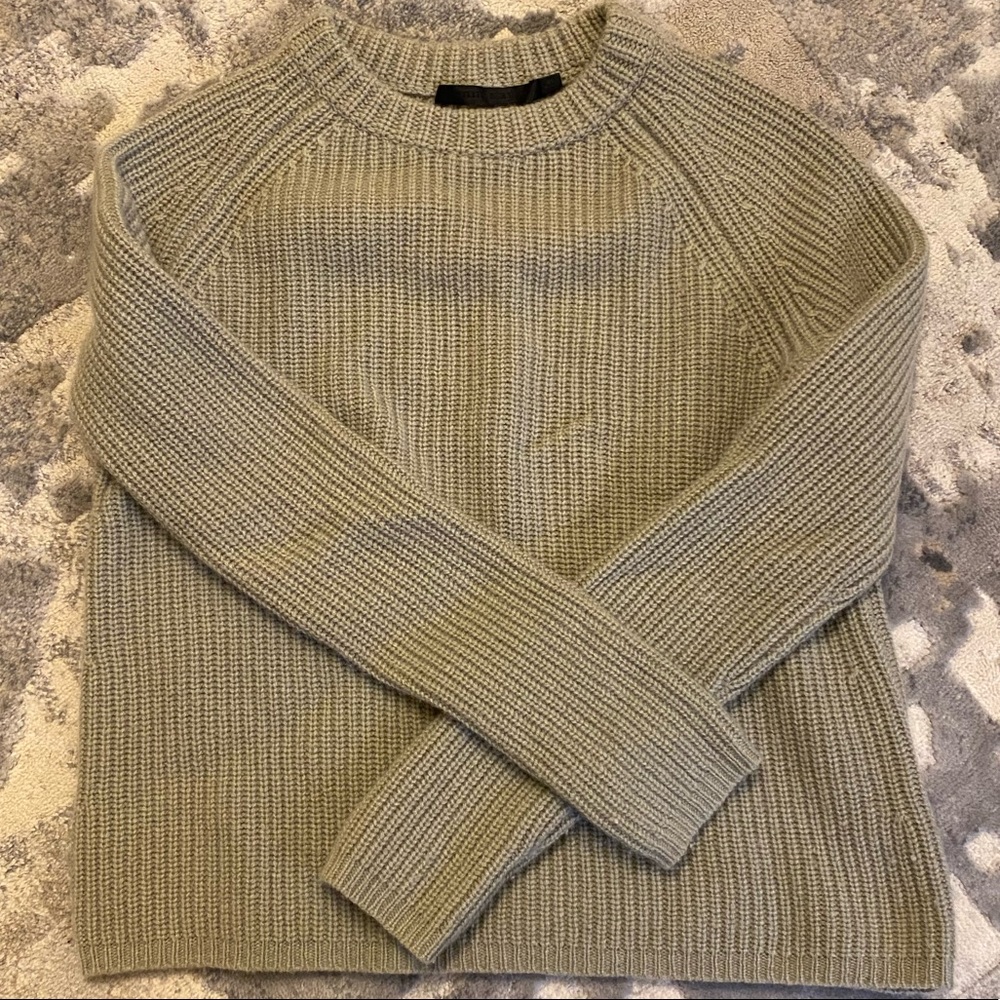 Jenni Kayne XS Willow Cashmere Fisherman Sweater